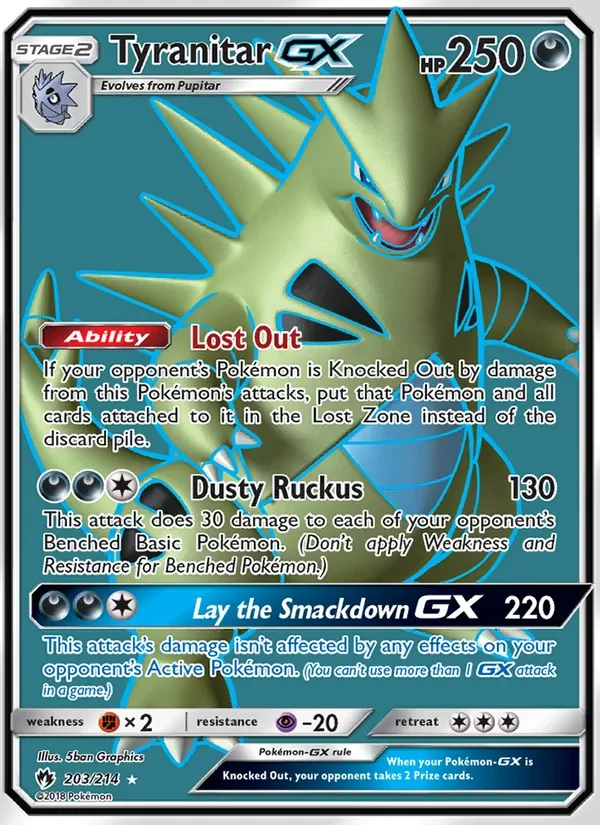 Tyranitar GX - Non-holo