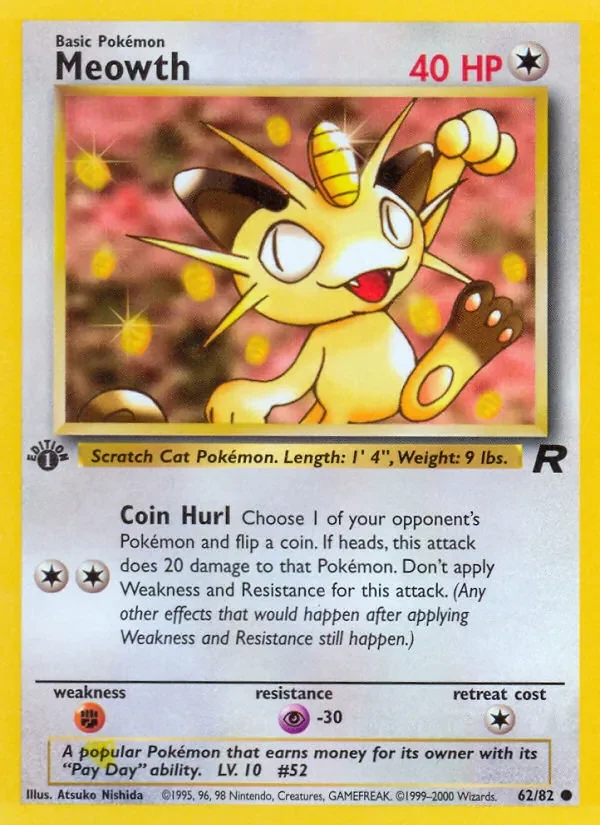 Meowth - Non-holo