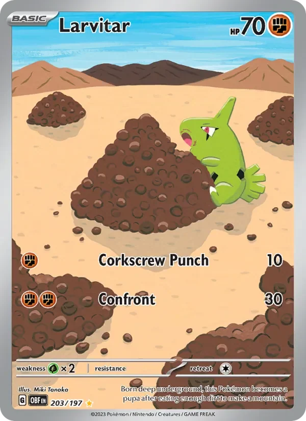 Larvitar - Full Art