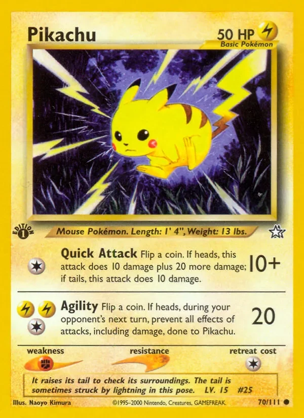 Pikachu - Non-holo