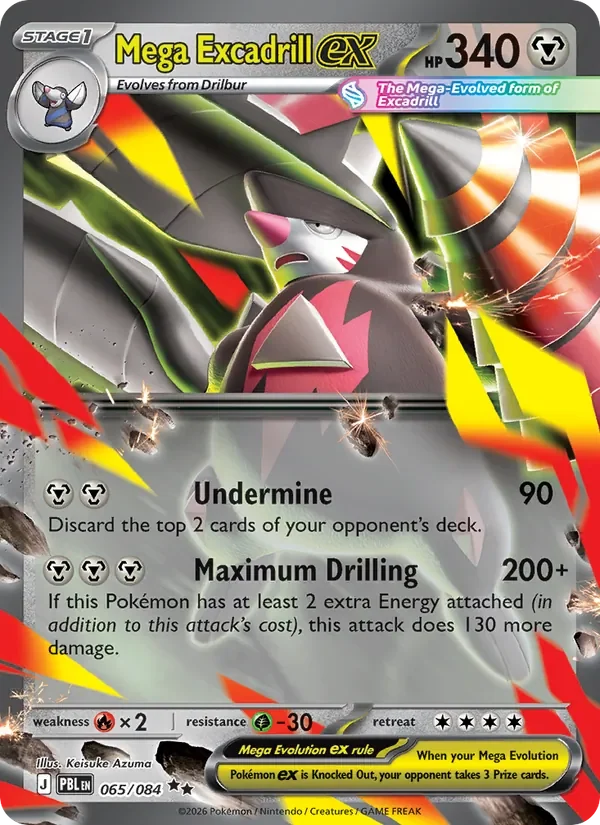 Mega Excadrill ex - Holo