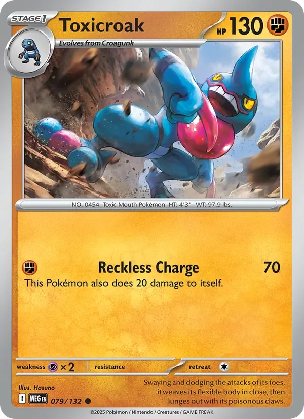 Toxicroak - Non-holo