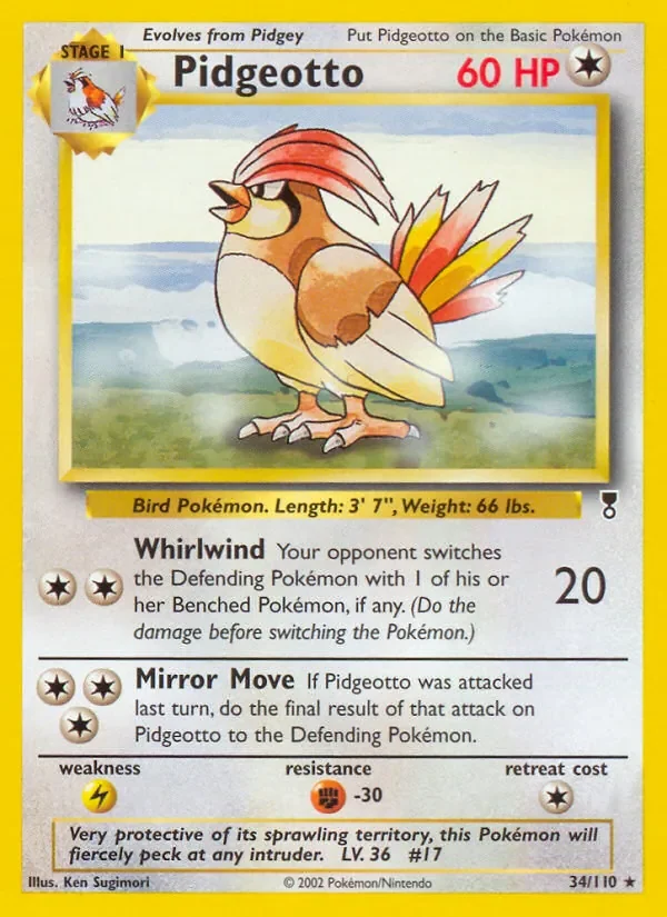 Pidgeotto - Non-holo