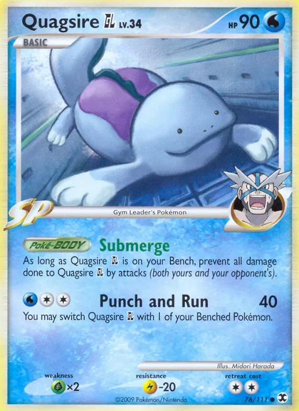 Quagsire GL - Non-holo
