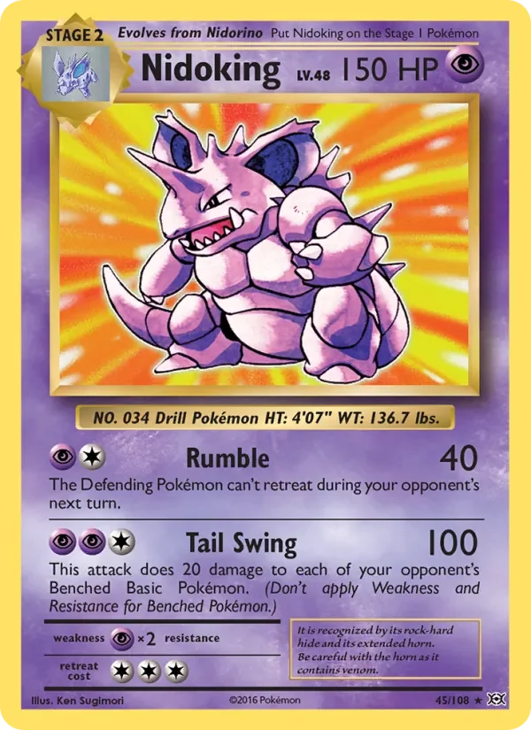 Nidoking - Non-holo