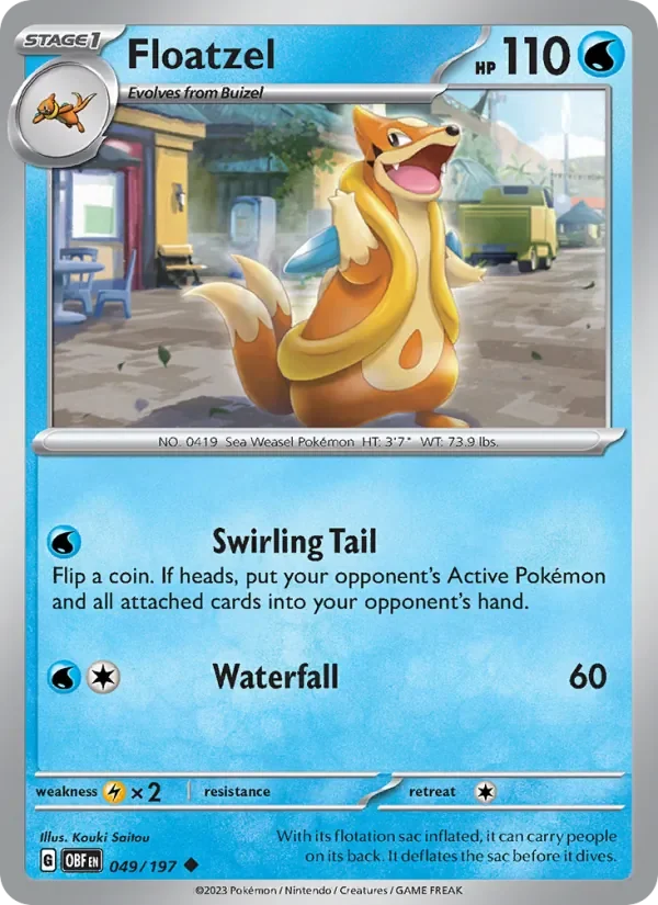Floatzel - Non-holo