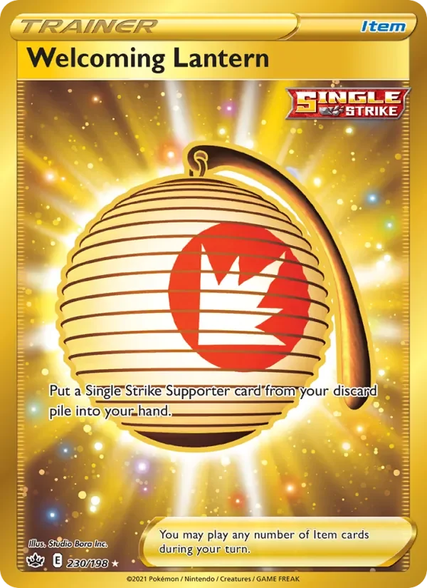 Welcoming Lantern - Holo - Gold