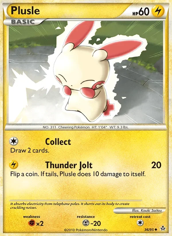 Plusle - Non-holo