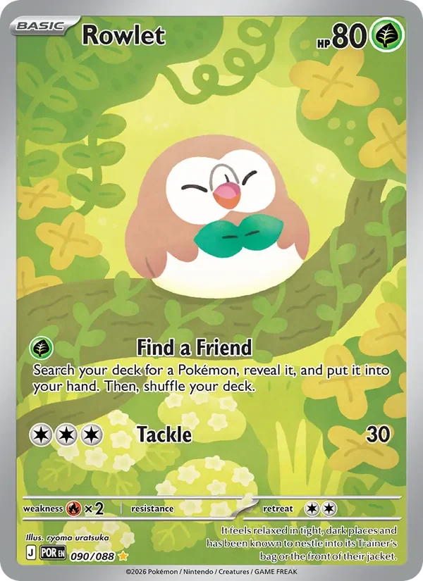 Rowlet - Full Art