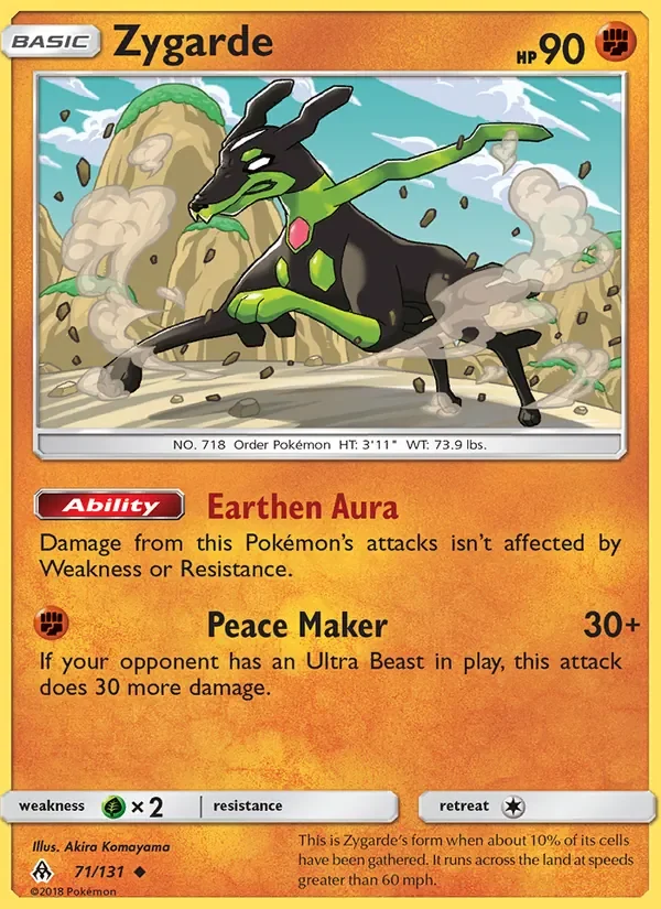Zygarde - Non-holo