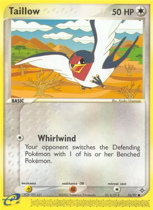 Taillow - Non-holo