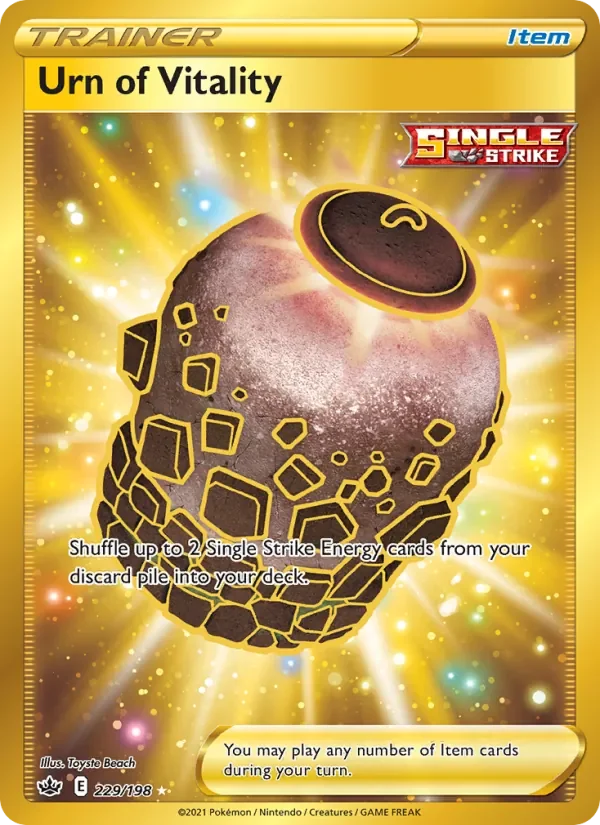 Urn of Vitality - Holo - Gold