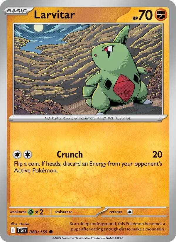 Larvitar - Non-holo