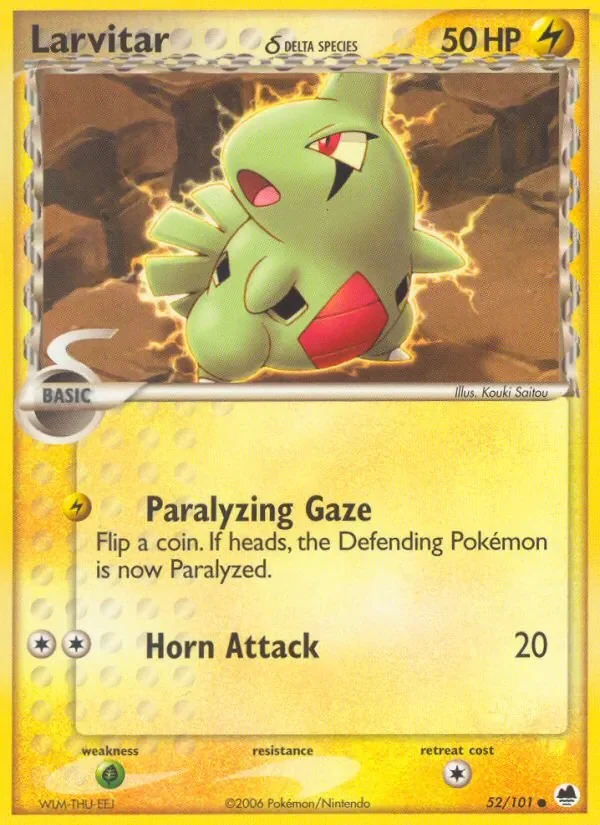 Larvitar δ - Non-holo