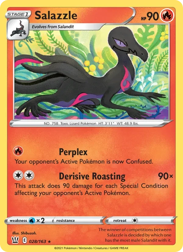 Salazzle - Non-holo
