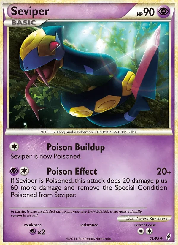 Seviper - Non-holo