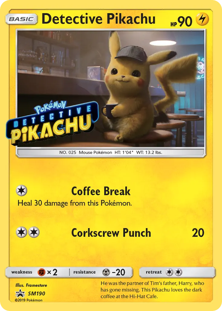 Detective Pikachu - Non-holo