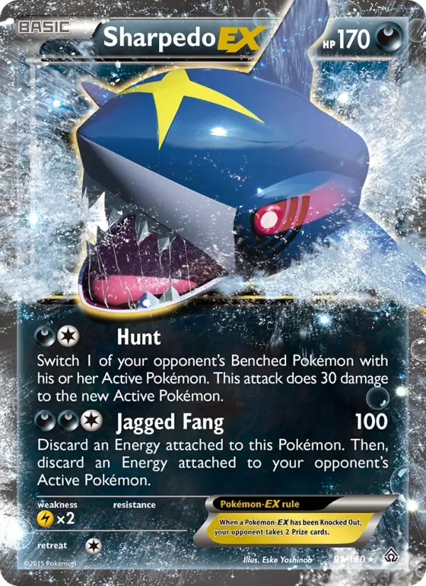 Sharpedo EX - Non-holo