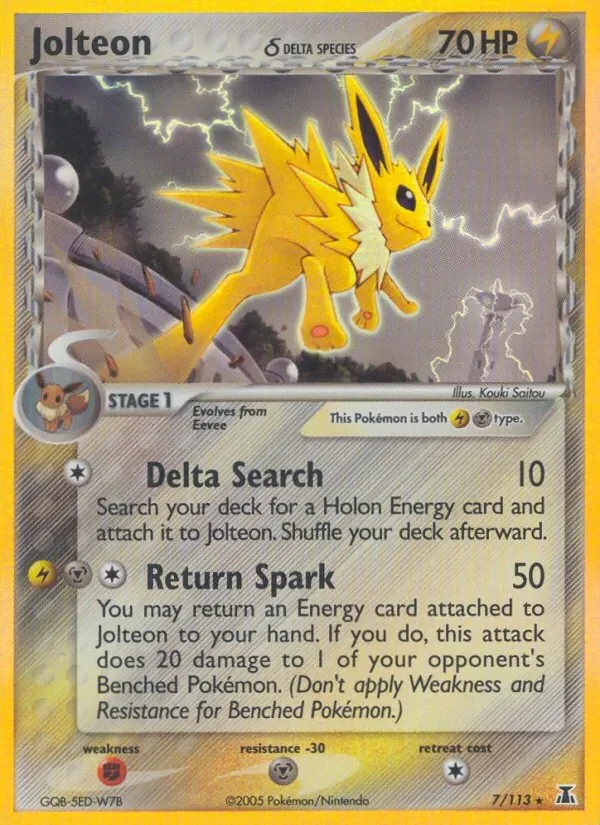 Jolteon δ - Holo