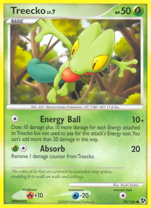Treecko - Non-holo