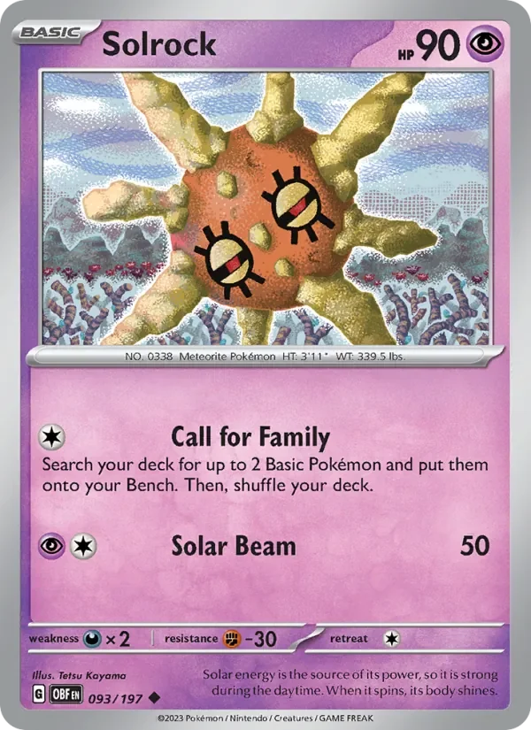 Solrock - Non-holo
