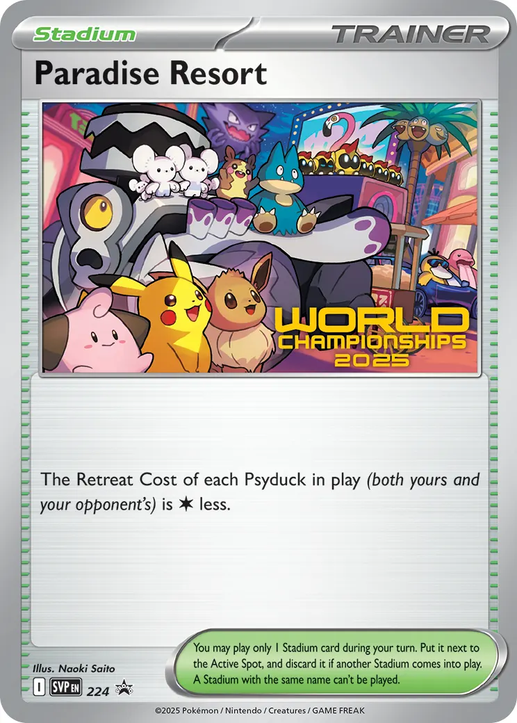 Paradise Resort - Non-holo - Finalist, Worlds 2025