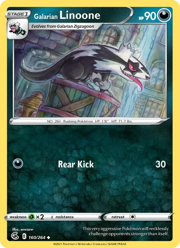 Galarian Linoone - Non-holo
