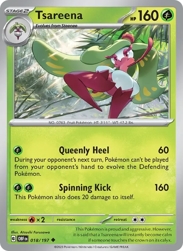 Tsareena - Non-holo