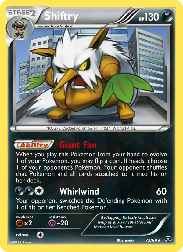 Shiftry - Non-holo