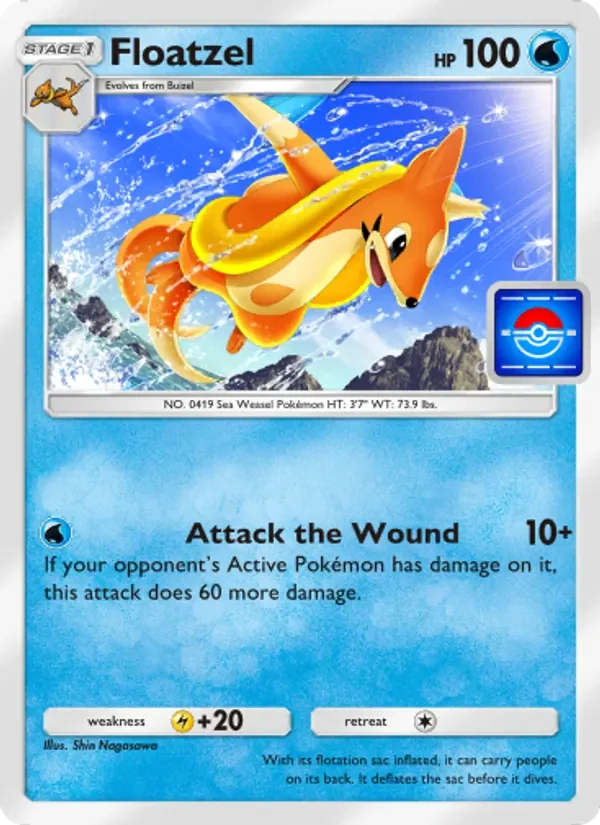 Floatzel - Non-holo