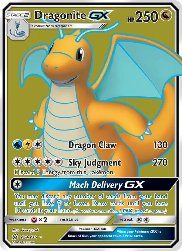 Dragonite GX - Non-holo