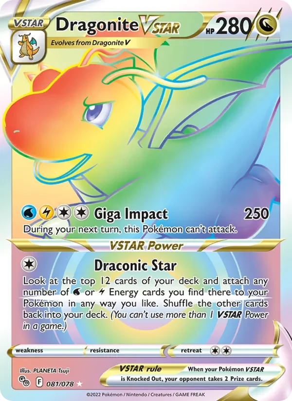 Dragonite VSTAR - Holo - Rainbow