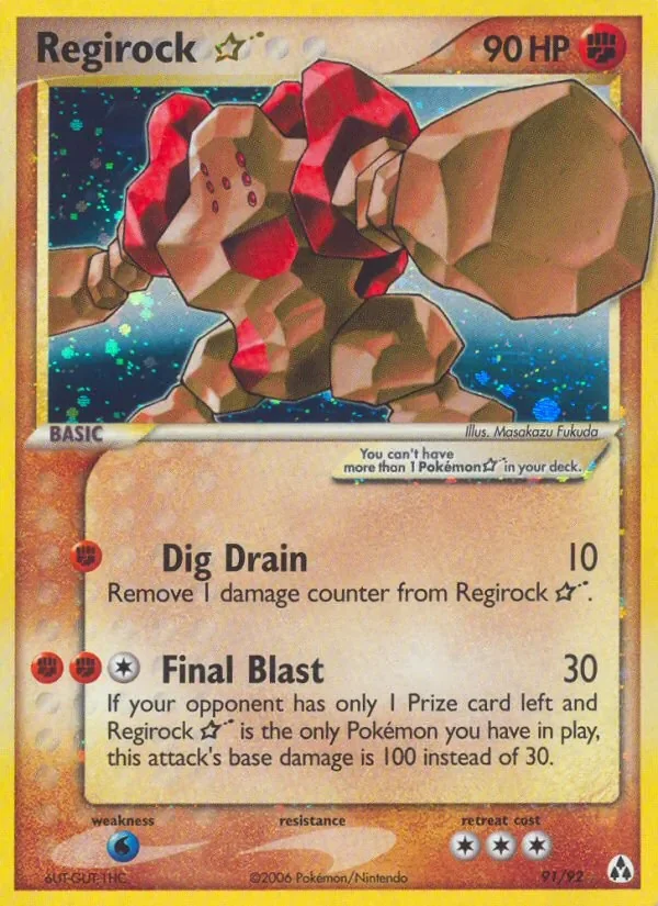 Regirock ☆ - Holo