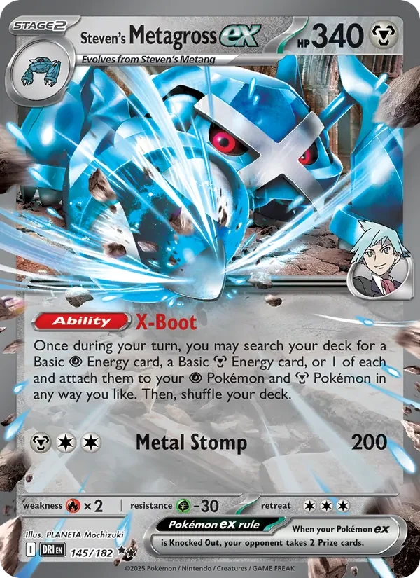 Steven's Metagross ex - Holo