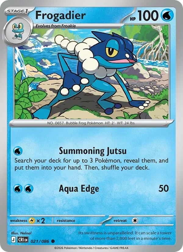Frogadier - Non-holo