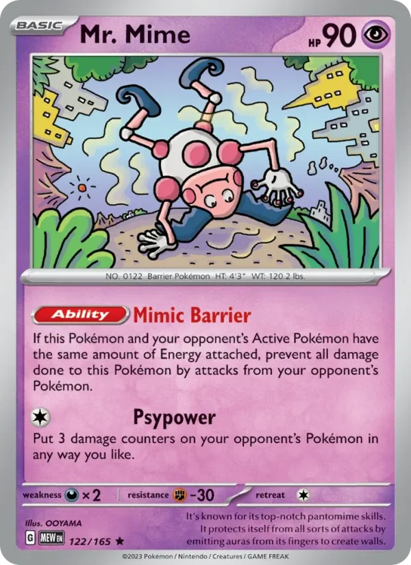 Mr. Mime - Holo