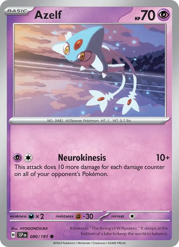 Azelf - Non-holo
