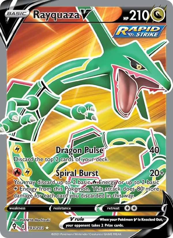 Rayquaza V - Holo
