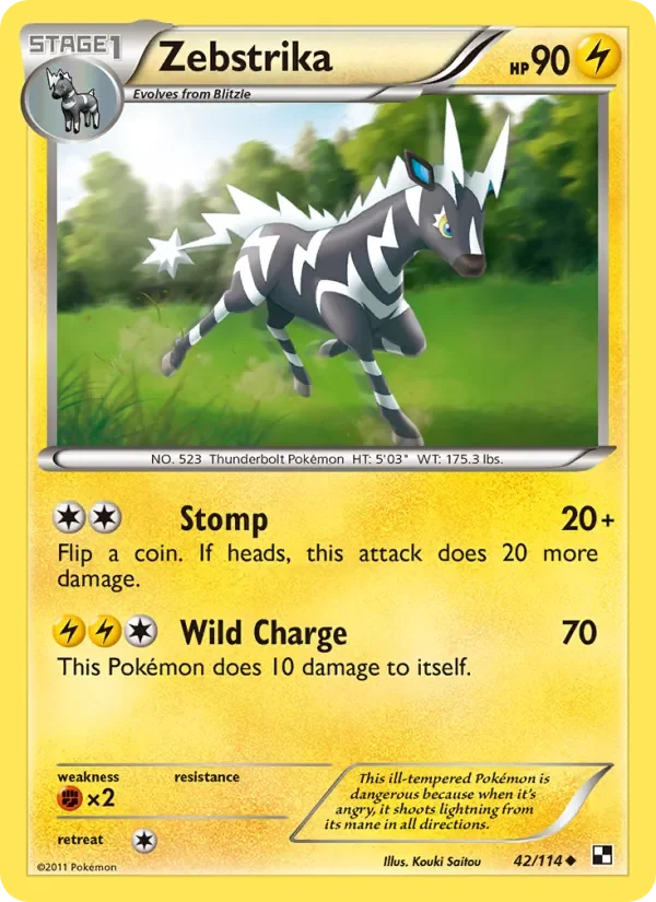 Zebstrika - Non-holo