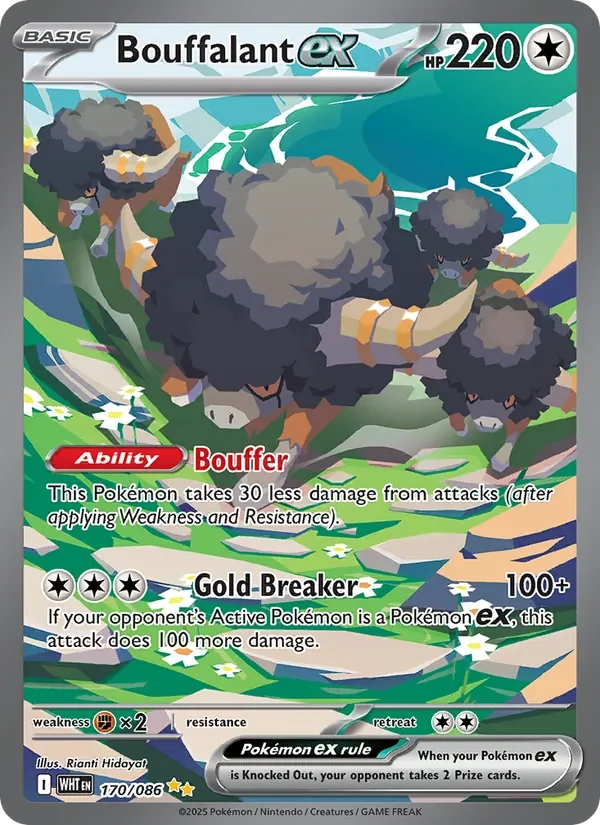 Bouffalant ex - Full Art