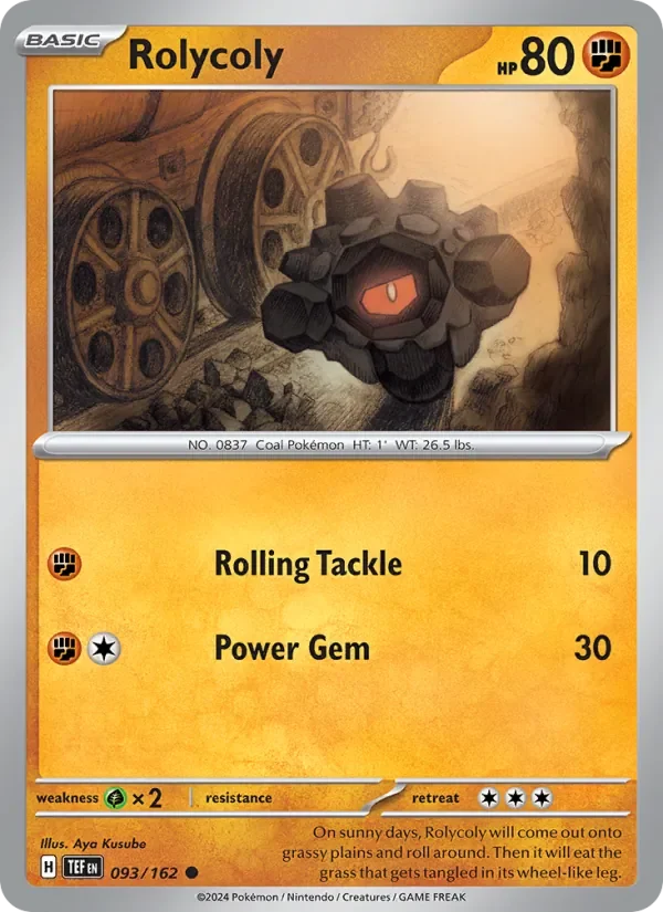 Rolycoly - Non-holo