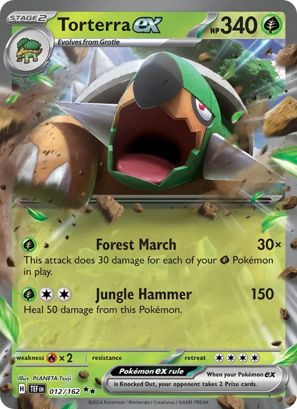 Torterra ex - Holo