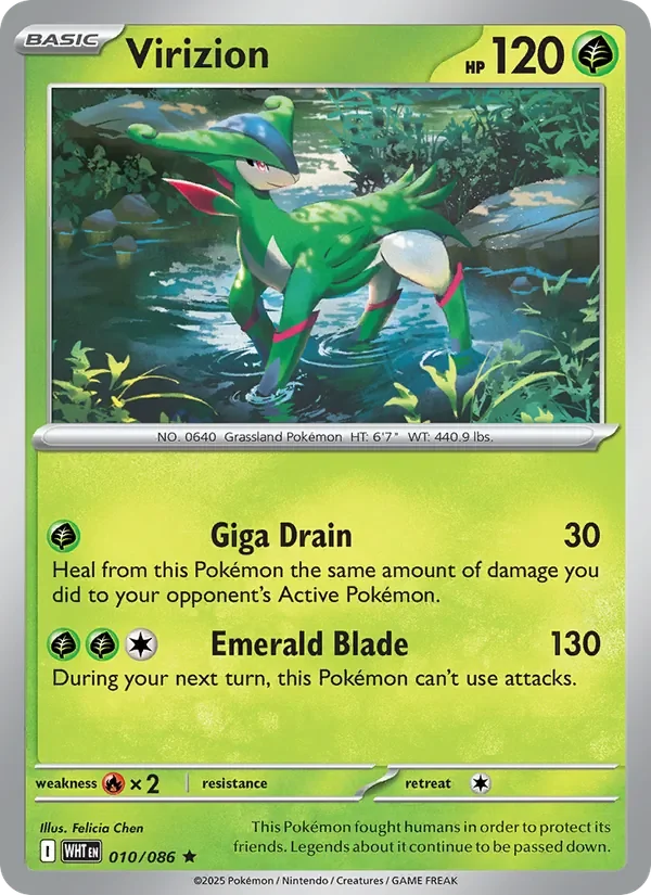 Virizion - Holo