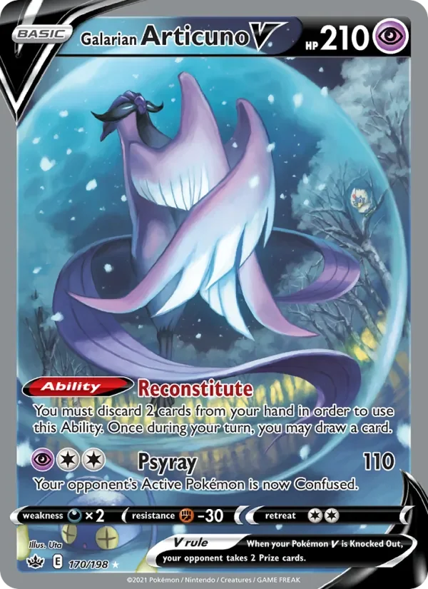 Galarian Articuno V - Holo