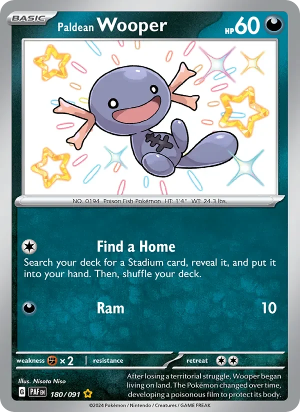 Paldean Wooper - Holo