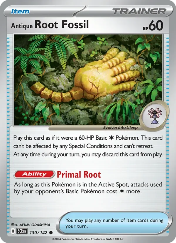 Antique Root Fossil - Non-holo