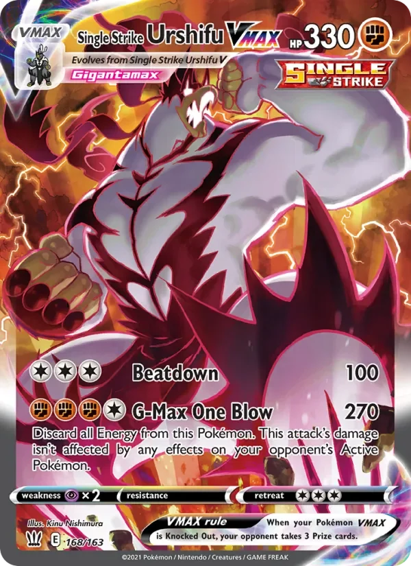 Single Strike Urshifu VMAX - Holo