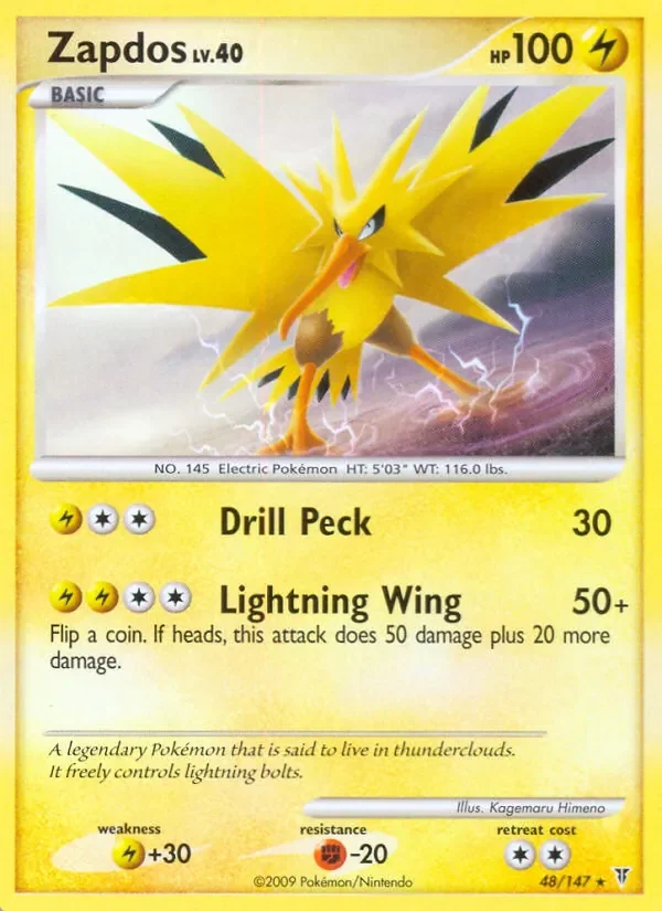 Zapdos - Non-holo