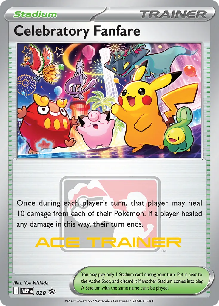 Celebratory Fanfare - Holo - Ace Trainer