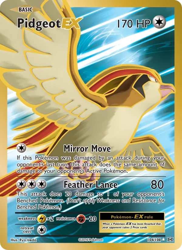 Pidgeot EX - Non-holo